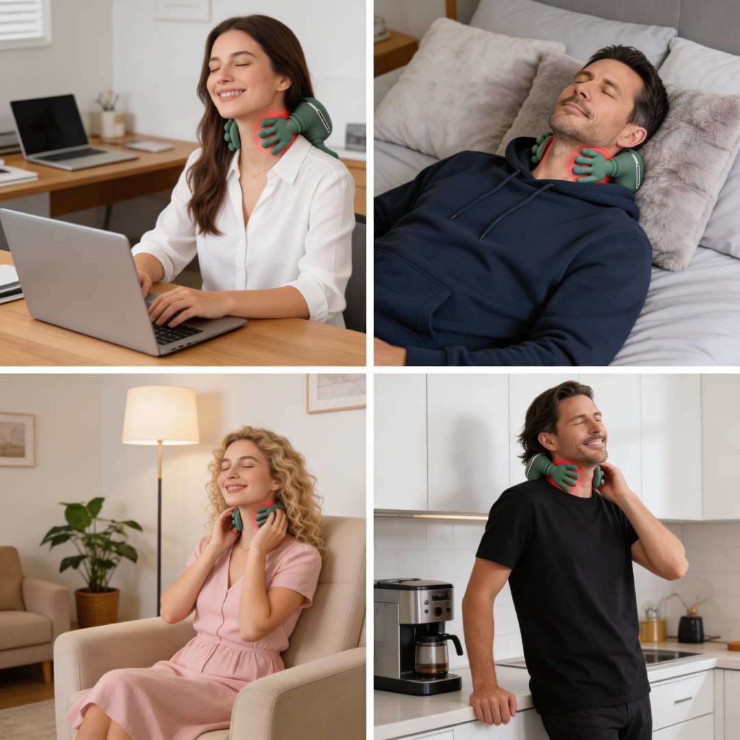 NervoRelief™ mit integrierten 4D-Rotationsköpfe